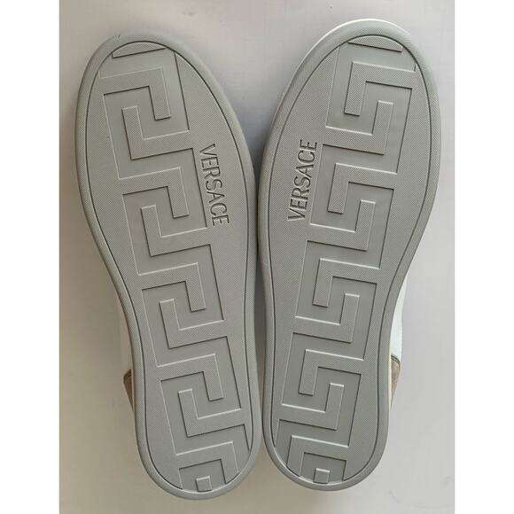 Versace Medusa Men’s Suede Leather Multicolor Sneakers 6 US (39) 1013377 IT NIB - Picture 10 of 11